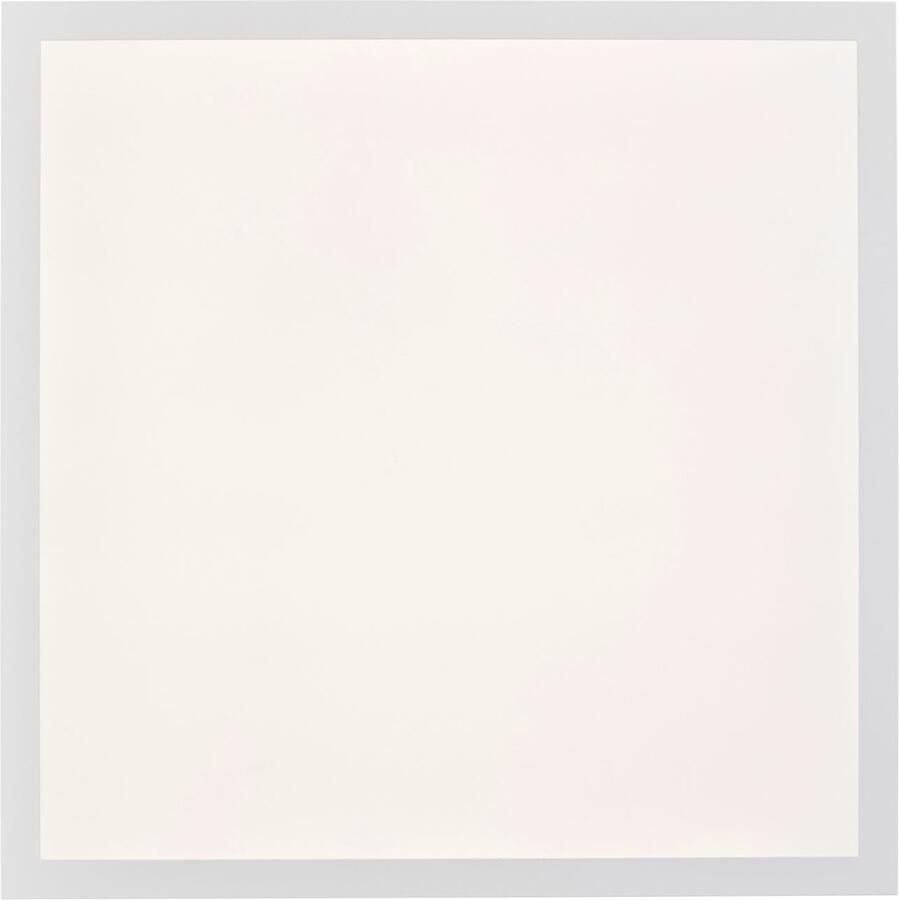 Brilliant Leuchten Led-plafondlamp Briston 45 x 45 cm 2500 lm 3000-6500 k ic-rgb dimbaar aluminium wit - Foto 2