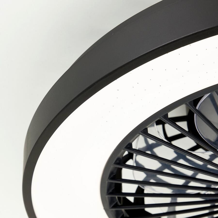 Brilliant Leuchten Led-plafondlamp Mazzaro plafondventilator Plafonnière ventilator 48 5 cm digitale RGB CCT dimbaar - Foto 1