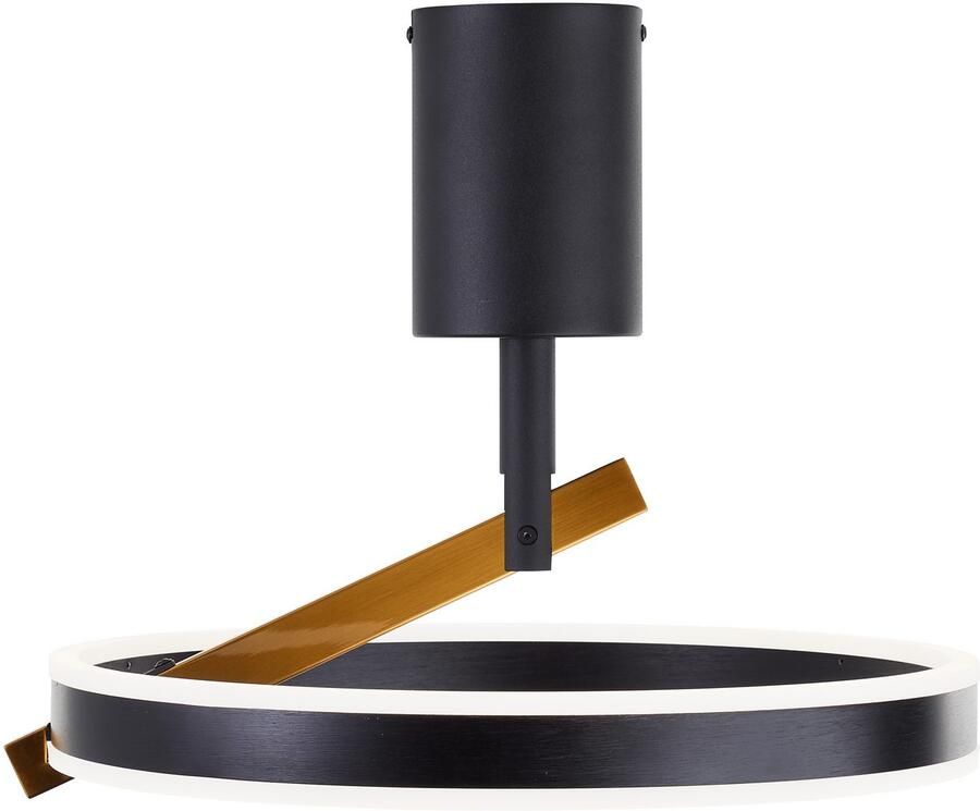 Brilliant Leuchten Led-plafondlamp Merida 36 x 42 x 40 cm 3100 lm 3000-6500 k dimbaar aluminium zwart - Foto 6