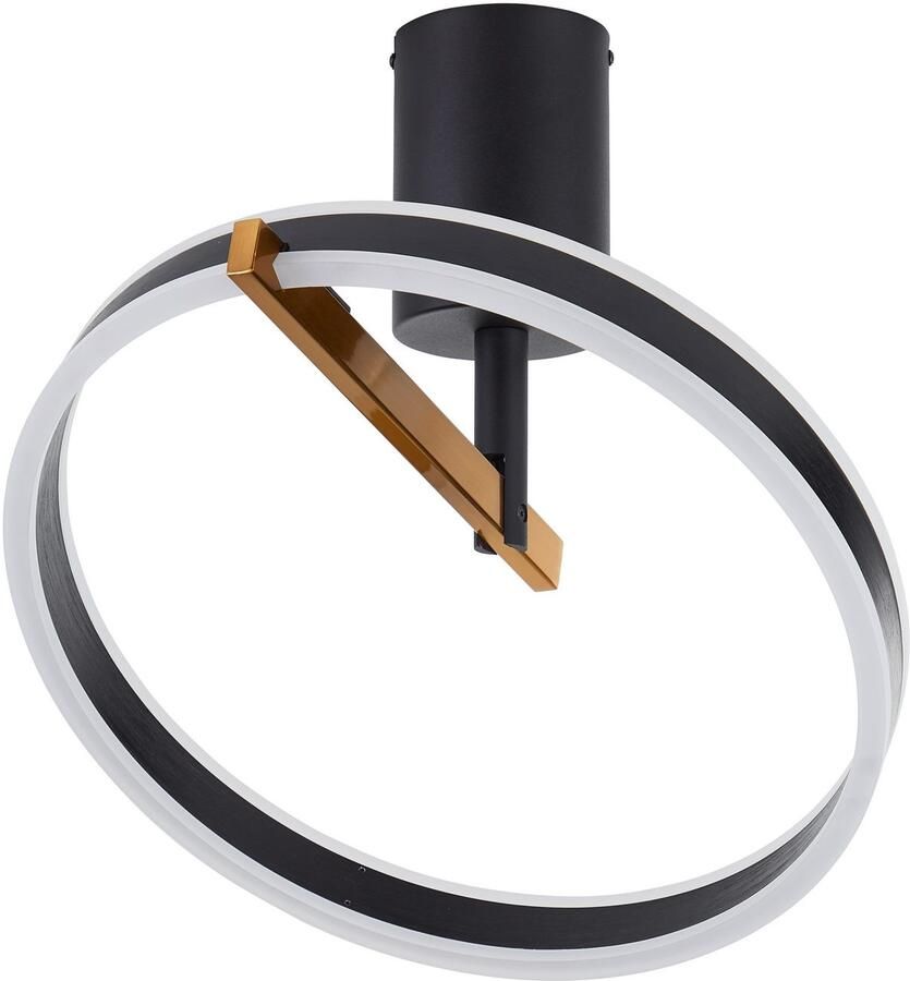 Brilliant Leuchten Led-plafondlamp Merida 36 x 42 x 40 cm 3100 lm 3000-6500 k dimbaar aluminium zwart - Foto 2