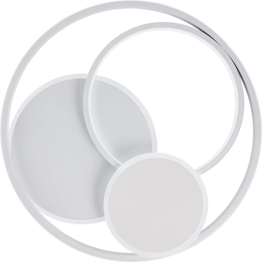 Brilliant Leuchten Led-plafondlamp Runda Ø 50 cm 5200 lm 3000-6500 K dimbaar CCT afstandsbediening metaal (1 stuk) - Foto 4