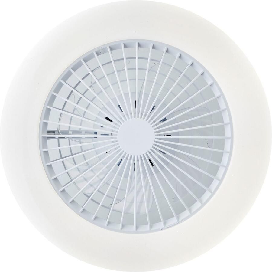Brilliant Leuchten Led-plafondlamp Salerno LED lamp ventilator digitale RGB 49 cm 4700 lm 3000-6500 K (1 stuk) - Foto 5