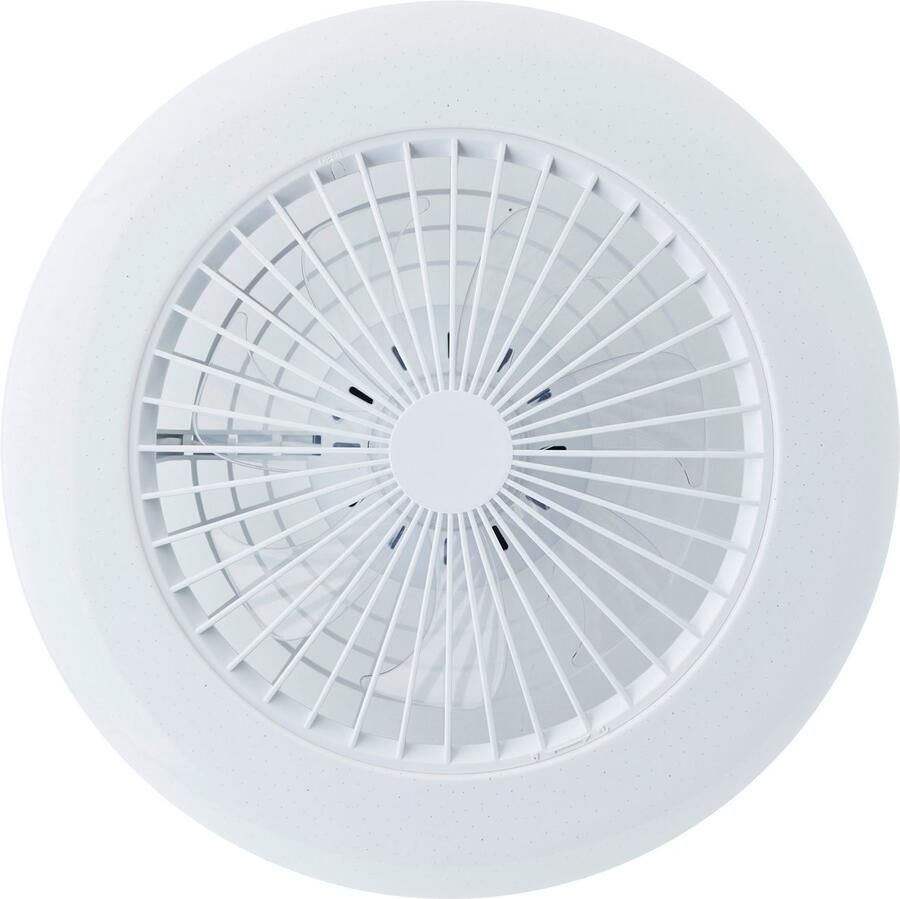 Brilliant Leuchten Led-plafondlamp Salerno LED lamp ventilator digitale RGB 49 cm 4700 lm 3000-6500 K (1 stuk) - Foto 6