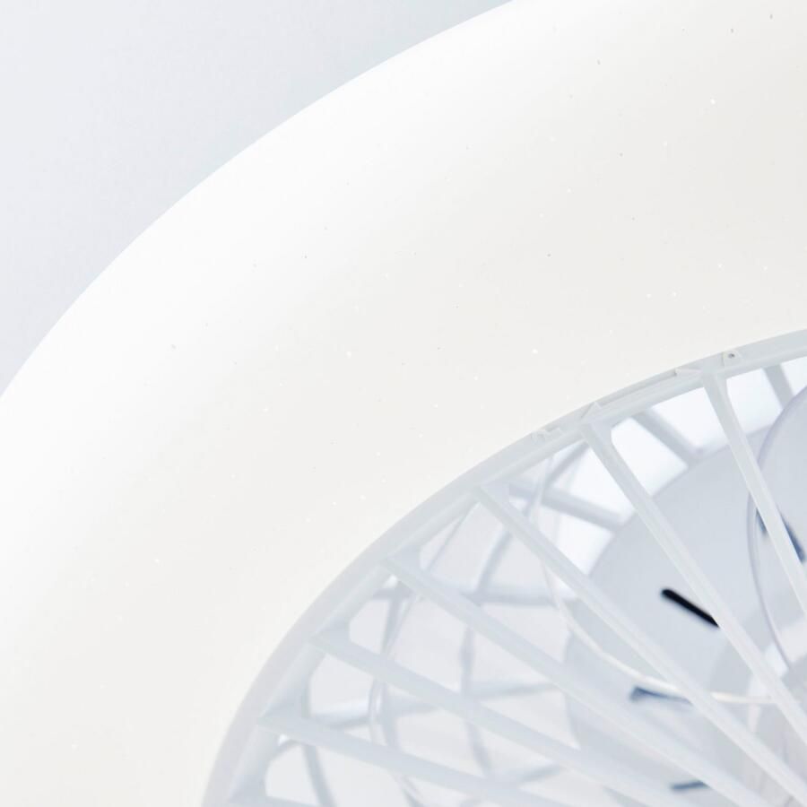 Brilliant Leuchten Led-plafondlamp Salerno LED lamp ventilator digitale RGB 49 cm 4700 lm 3000-6500 K (1 stuk) - Foto 4