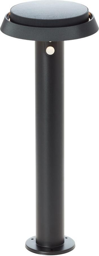 Brilliant Leuchten Led-sokkellamp Alvero LED-buitenlamp solar bewegingsmelder 50 cm 500 lm 3000 K (1 stuk) - Foto 5