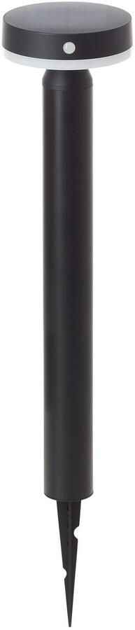 Brilliant Leuchten Led-sokkellamp Magua LED buitenvoetlamp solar 50 cm 350 lm 4000 K metaal zwart (1 stuk) - Foto 6