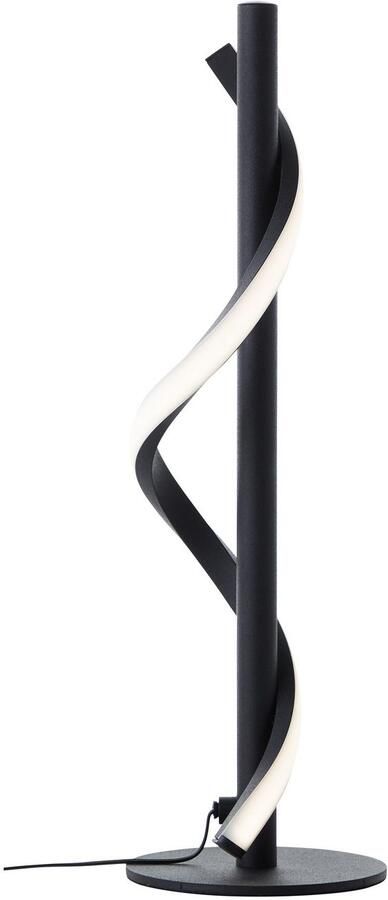 Brilliant Leuchten Led-tafellamp Eunice 40 x 12 cm 700 lm 4000 k metaal mat zwart - Foto 3