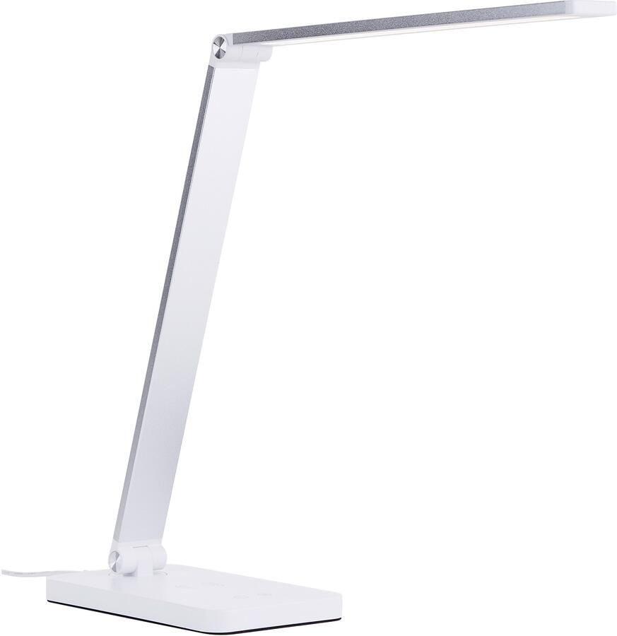 Brilliant Leuchten Led-tafellamp Florence 38 x 11 x 34 cm 610 lm 2700-6500k 3-traps dimbaar usb draaibaar - Foto 7
