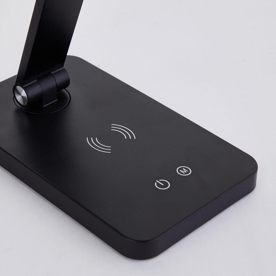 Brilliant Leuchten Led-tafellamp Florence 38 x 11 x 34 cm 610 lm 2700-6500k 3-traps dimbaar usb draaibaar