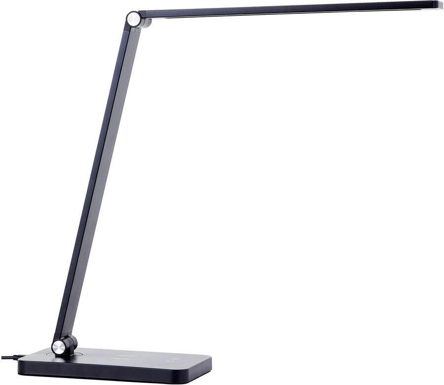 Brilliant Leuchten Led-tafellamp Florence 38 x 11 x 34 cm 610 lm 2700-6500k 3-traps dimbaar usb draaibaar - Foto 5