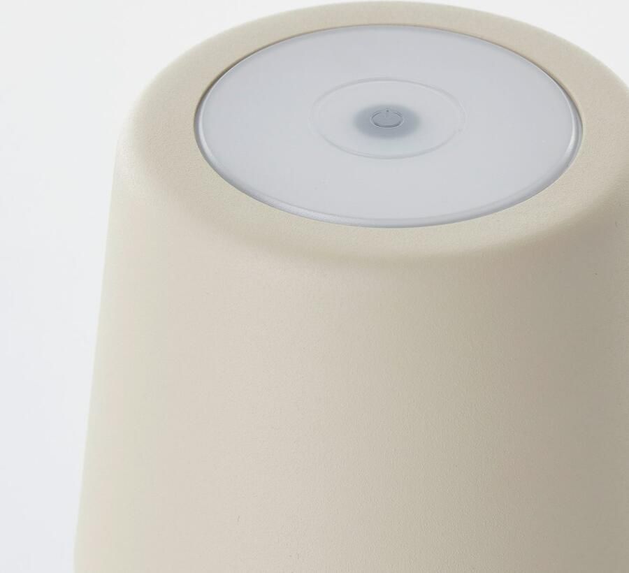 Brilliant Leuchten Led-tafellamp Kaami mobiele LED buiten tafellamp mobiele led buiten tafellamp 37 cm 310 lm touchdimmer usb - Foto 6