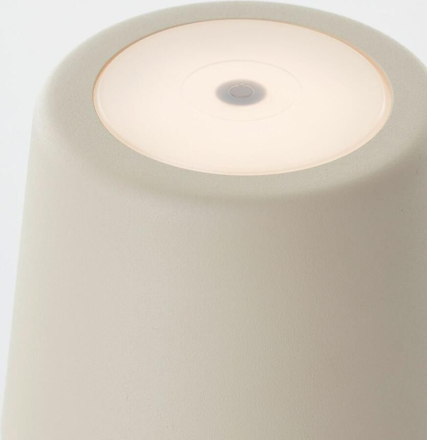 Brilliant Leuchten Led-tafellamp Kaami mobiele LED buiten tafellamp mobiele led buiten tafellamp 37 cm 310 lm touchdimmer usb - Foto 5