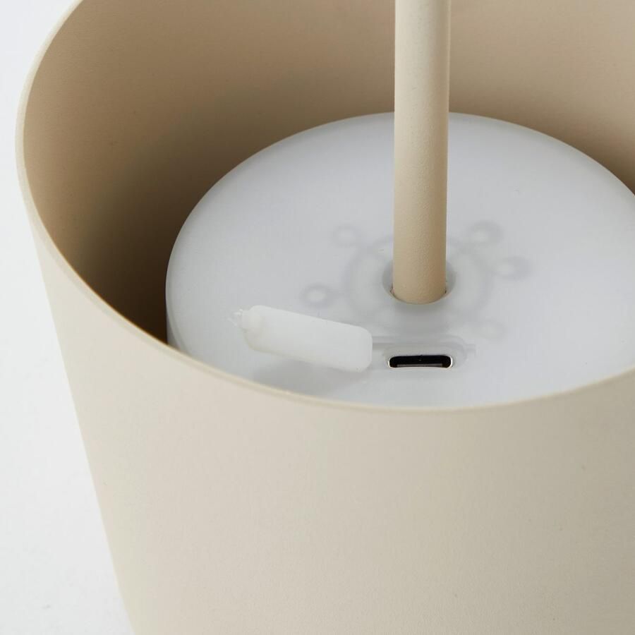 Brilliant Leuchten Led-tafellamp Kaami mobiele LED buiten tafellamp mobiele led buiten tafellamp 37 cm 310 lm touchdimmer usb - Foto 3