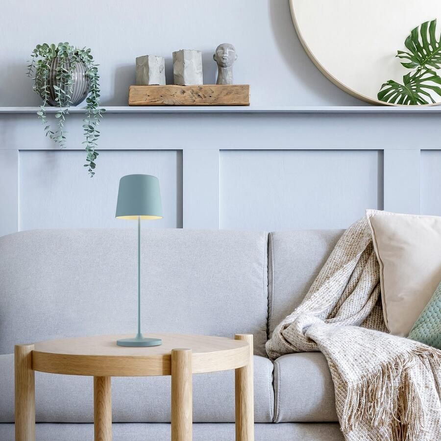 Brilliant Leuchten Led-tafellamp Kaami mobiele LED buiten tafellamp mobiele led buiten tafellamp 37 cm 310 lm touchdimmer usb - Foto 2