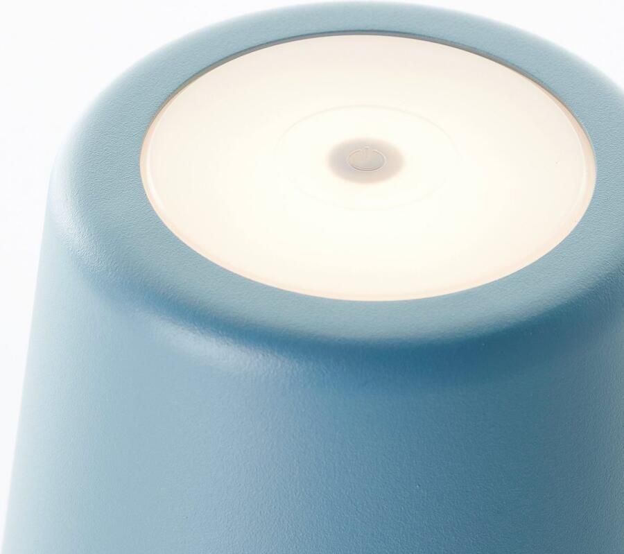 Brilliant Leuchten Led-tafellamp Kaami mobiele LED buiten tafellamp mobiele led buiten tafellamp 37 cm 310 lm touchdimmer usb - Foto 5