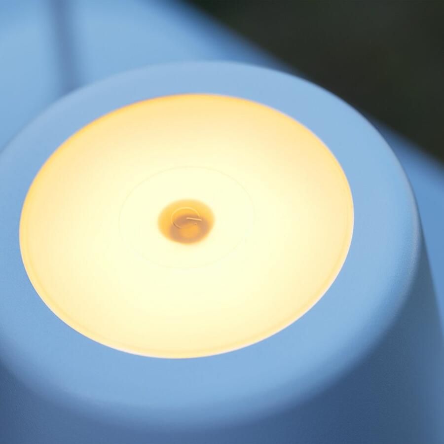 Brilliant Leuchten Led-tafellamp Kaami mobiele LED buiten tafellamp mobiele led buiten tafellamp 37 cm 310 lm touchdimmer usb