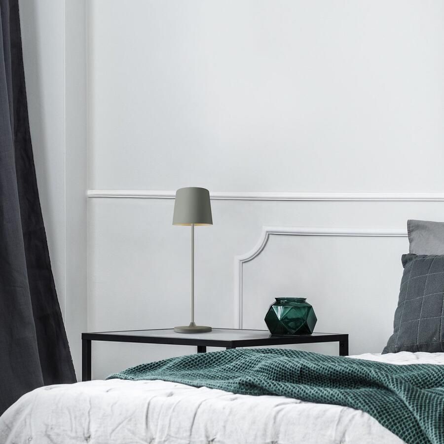 Brilliant Leuchten Led-tafellamp Kaami mobiele LED buiten tafellamp mobiele led buiten tafellamp 37 cm 310 lm touchdimmer usb - Foto 2