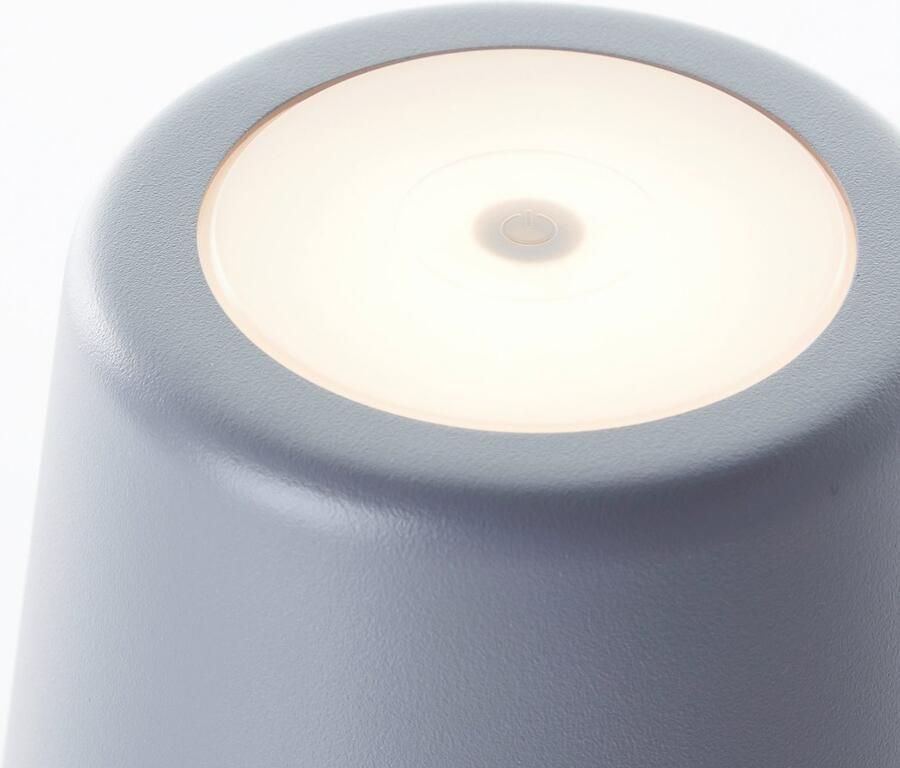 Brilliant Leuchten Led-tafellamp Kaami mobiele LED buiten tafellamp mobiele led buiten tafellamp 37 cm 310 lm touchdimmer usb - Foto 5