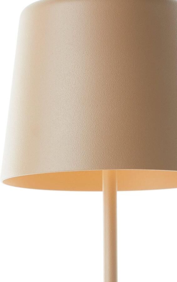 Brilliant Leuchten Led-tafellamp Kaami mobiele LED buiten tafellamp mobiele led buiten tafellamp 37 cm 310 lm touchdimmer usb - Foto 6