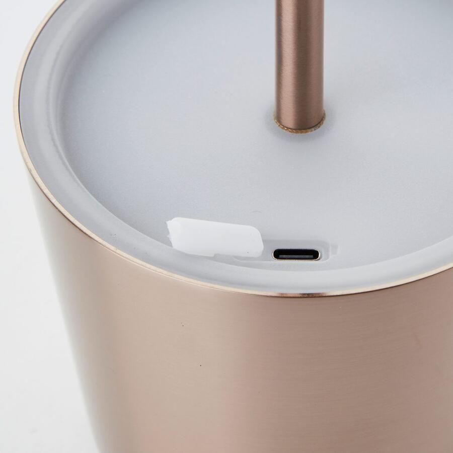 Brilliant Leuchten Led-tafellamp Xaana Accu 37 cm 300 lm 3000-6500 K dimbaar metaal Kaami Premium