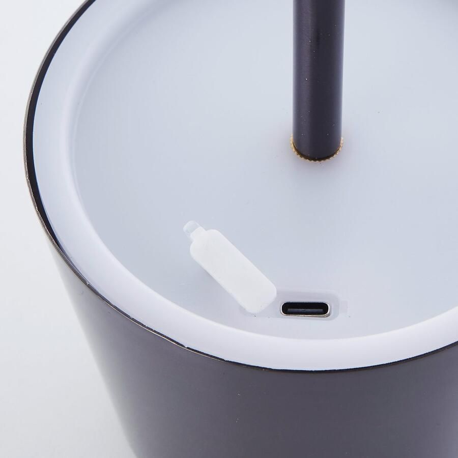 Brilliant Leuchten Led-tafellamp Xaana Accu 37 cm 300 lm 3000-6500 K dimbaar metaal Kaami Premium