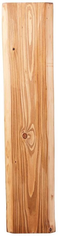 Brilliant Leuchten Led-wandlamp Feingold 100 cm hoogte hout metaal dennen gebeitst (1 stuk) - Foto 4