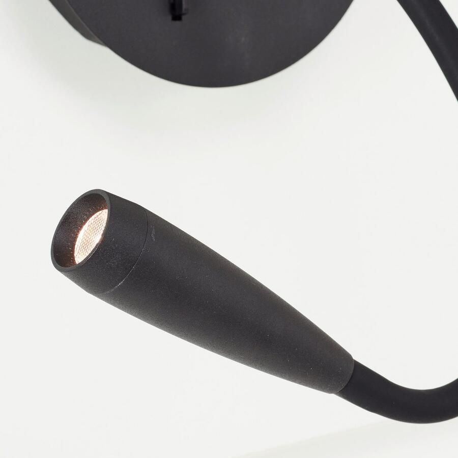 Brilliant Leuchten Led-wandlamp JUTTA USB-aansluiting flexibele leesarm 170 lm 3000 K - Foto 3