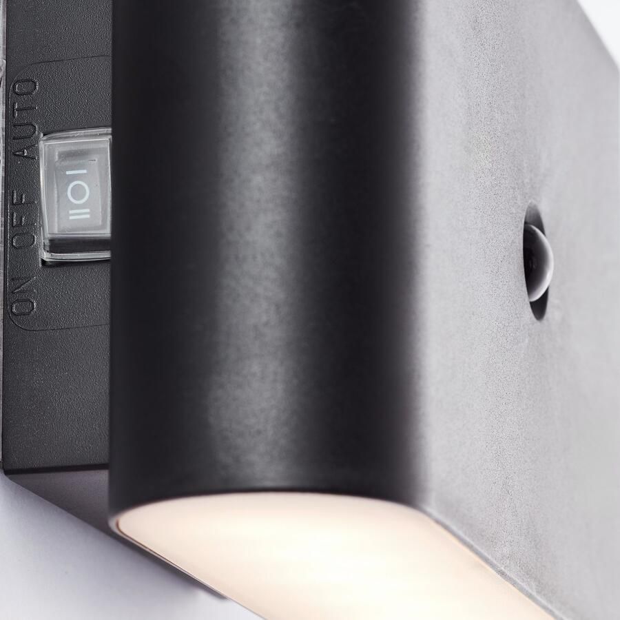 Brilliant Leuchten Led-wandlamp voor buiten Xino Accu-lamp 330 lm 3000K magnetische bevestiging up-downlight USB