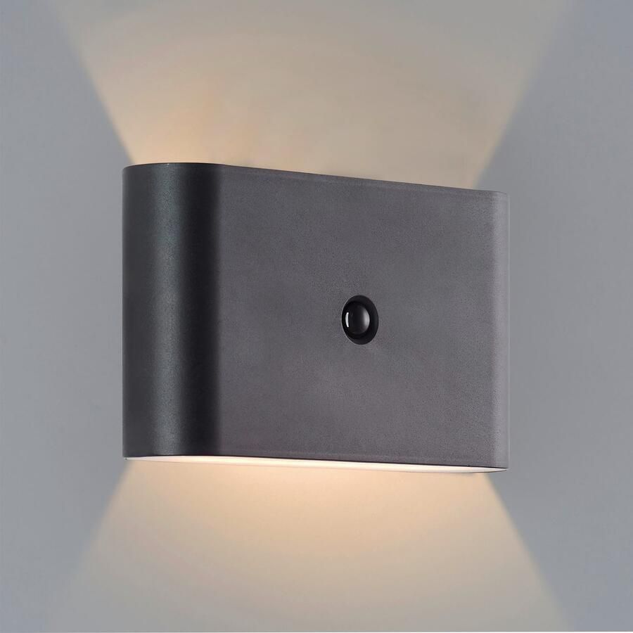 Brilliant Leuchten Led-wandlamp voor buiten Xino Accu-lamp 330 lm 3000K magnetische bevestiging up-downlight USB - Foto 2