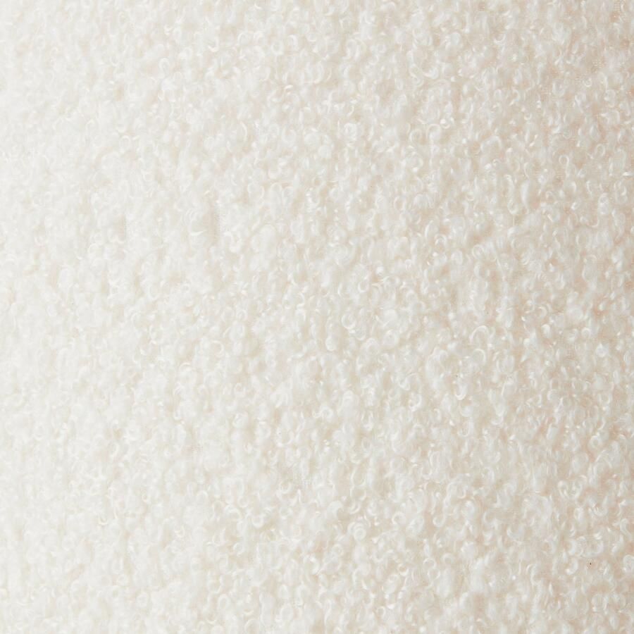 Brilliant Leuchten Plafondlamp Teddy zachte teddy stof 24 x 35 cm 2 x e27 textiel beige