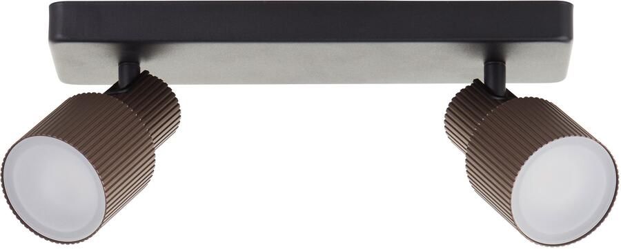 Brilliant Leuchten Plafondspot Cadiz 16 x 31 x 9 cm 350 lm 3000k dimbaar draaibaar aluminium zwart - Foto 4