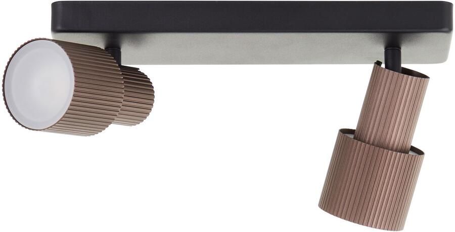Brilliant Leuchten Plafondspot Cadiz 16 x 31 x 9 cm 350 lm 3000k dimbaar draaibaar aluminium zwart - Foto 3