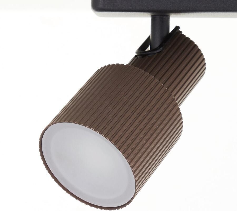 Brilliant Leuchten Plafondspot Cadiz 16 x 31 x 9 cm 350 lm 3000k dimbaar draaibaar aluminium zwart - Foto 2