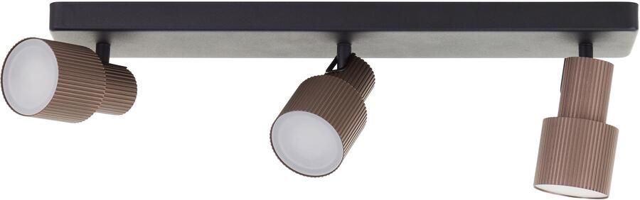 Brilliant Leuchten Plafondspot Cadiz 16 x 53 x 9 cm incl. gu10 350 lm 3000k dimbaar aluminium - Foto 4