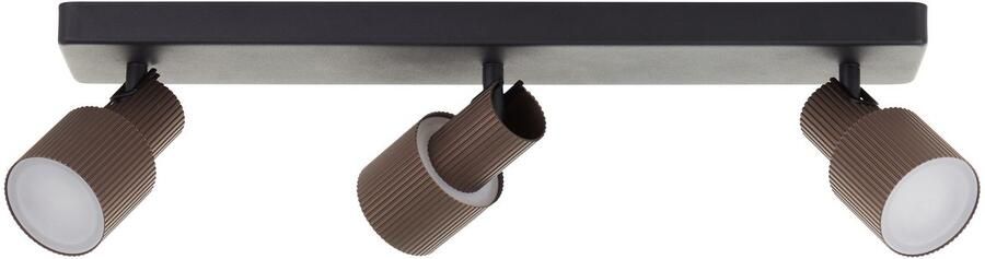 Brilliant Leuchten Plafondspot Cadiz 16 x 53 x 9 cm incl. gu10 350 lm 3000k dimbaar aluminium - Foto 3