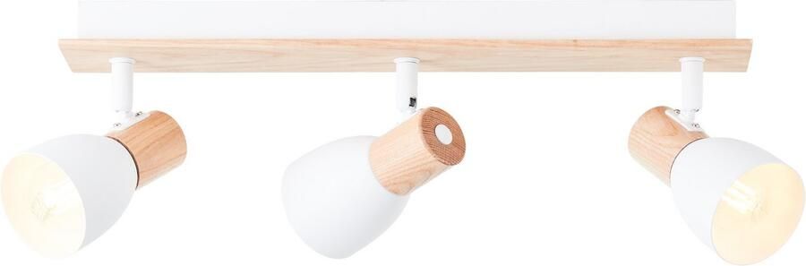 Brilliant Leuchten Plafondspot Daintree Nature style kantelbaar dimbaar 47 5 cm breed E14 fitting (1 stuk) - Foto 3