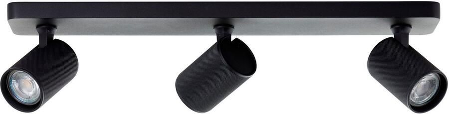 Brilliant Leuchten Plafondspot Marty Spotbalk schwenkbaar 12x53x9 cm GU10 345lm 3000K metaal zwart (1 stuk) - Foto 4