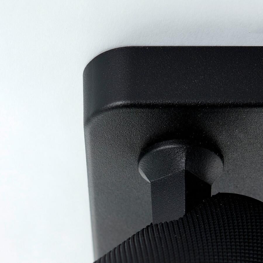 Brilliant Leuchten Plafondspot Marty Spotplaat draaibaar 22 x 22 cm GU10 345lm zwart - Foto 3