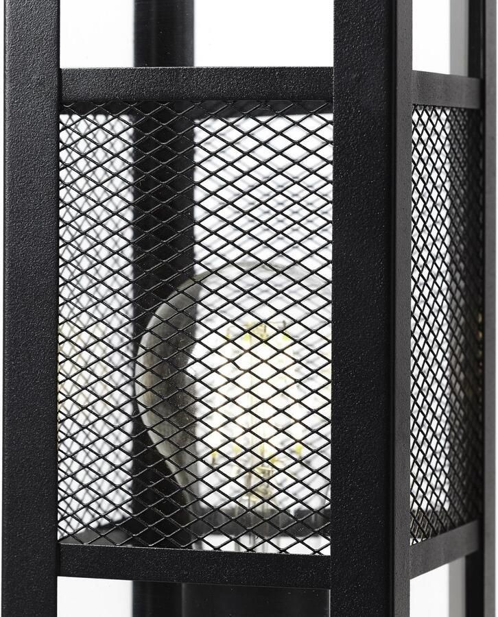 Brilliant Leuchten Sokkellamp Getta Staande buitenlamp 50 cm zwart (1 stuk)