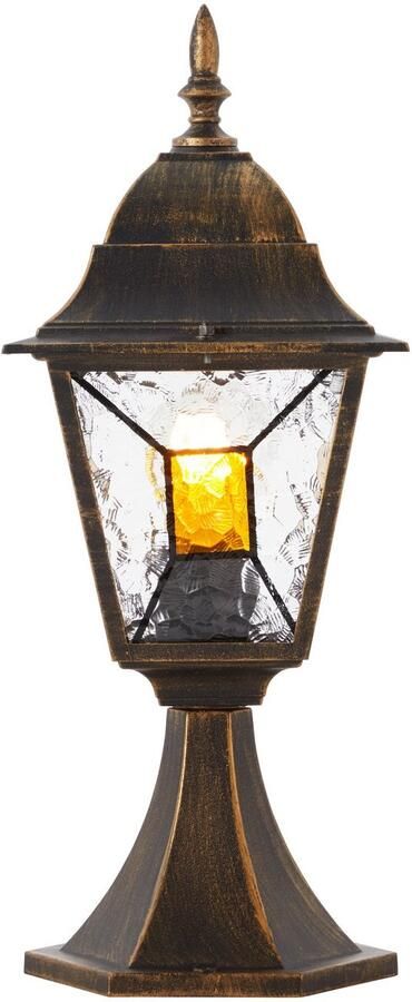 Brilliant Leuchten Sokkellamp Janel Paalverlichting voor de huisdeur 44 cm hoogte E27 fitting (1 stuk) - Foto 2