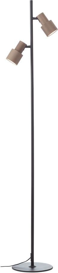 Brilliant Leuchten Staande lamp Cadiz 140 x 22 cm gu10 kantelbaar aluminium zwart bronzen kleur - Foto 6