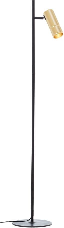 Brilliant Leuchten Staande lamp Marty LED vloerlamp 130 cm GU10 350 lm 3000 K aluminium (1 stuk) - Foto 2