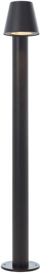 Brilliant Leuchten Staande lamp voor buiten Bari Buitenstaande lamp 80 cm GU10 IP44 metaal kunststof zwart (1 stuk) - Foto 4