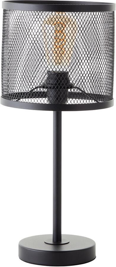 Brilliant Leuchten Tafellamp Maze 46 x 20 cm e27 metaal zwart corund - Foto 6