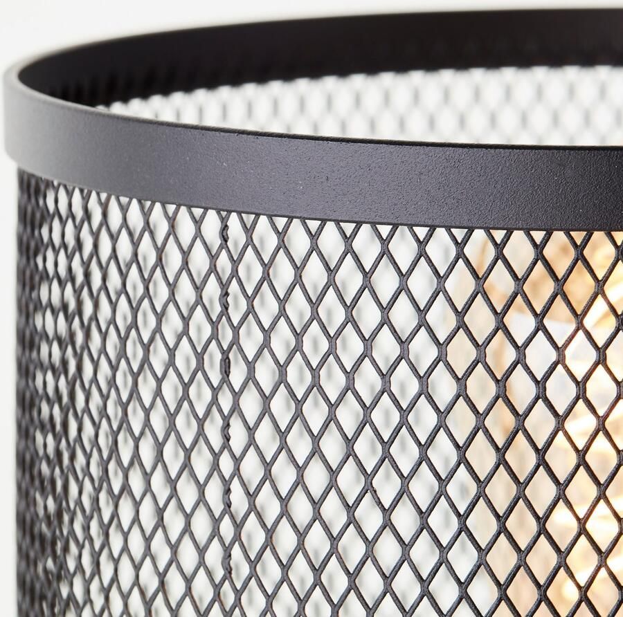 Brilliant Leuchten Tafellamp Maze 46 x 20 cm e27 metaal zwart corund - Foto 3