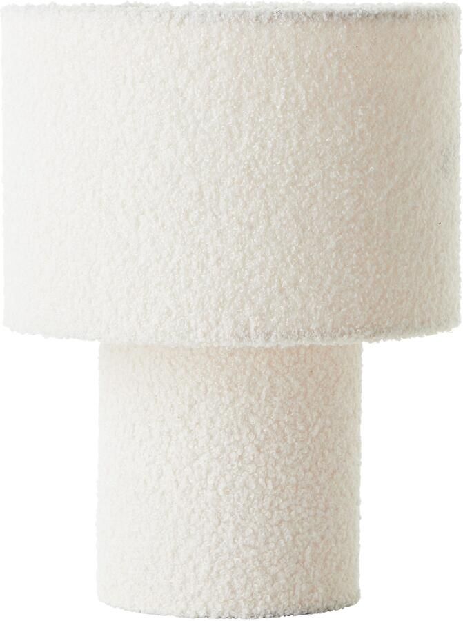 Brilliant Leuchten Tafellamp Teddy zachte teddy stof 30 x 23 cm e27 textiel (1 stuk)