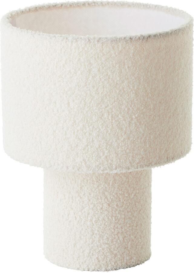 Brilliant Leuchten Tafellamp Teddy zachte teddy stof 30 x 23 cm e27 textiel (1 stuk) - Foto 4