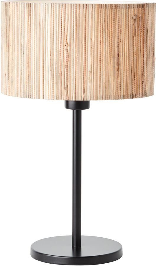 Brilliant Leuchten Tafellamp Wimea zwart naturel (1 stuk) - Foto 3
