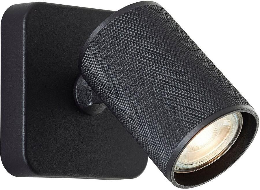 Brilliant Leuchten Wandlamp Marty Wandspot draaibaar 12x10x10 cm GU10 345lm 3000K metaal - Foto 5