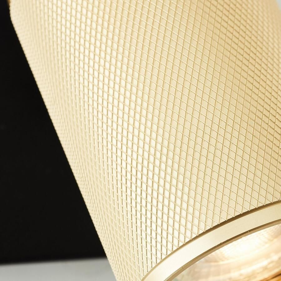 Brilliant Leuchten Wandlamp Marty Wandspot draaibaar 12x10x10 cm GU10 345lm 3000K metaal - Foto 2